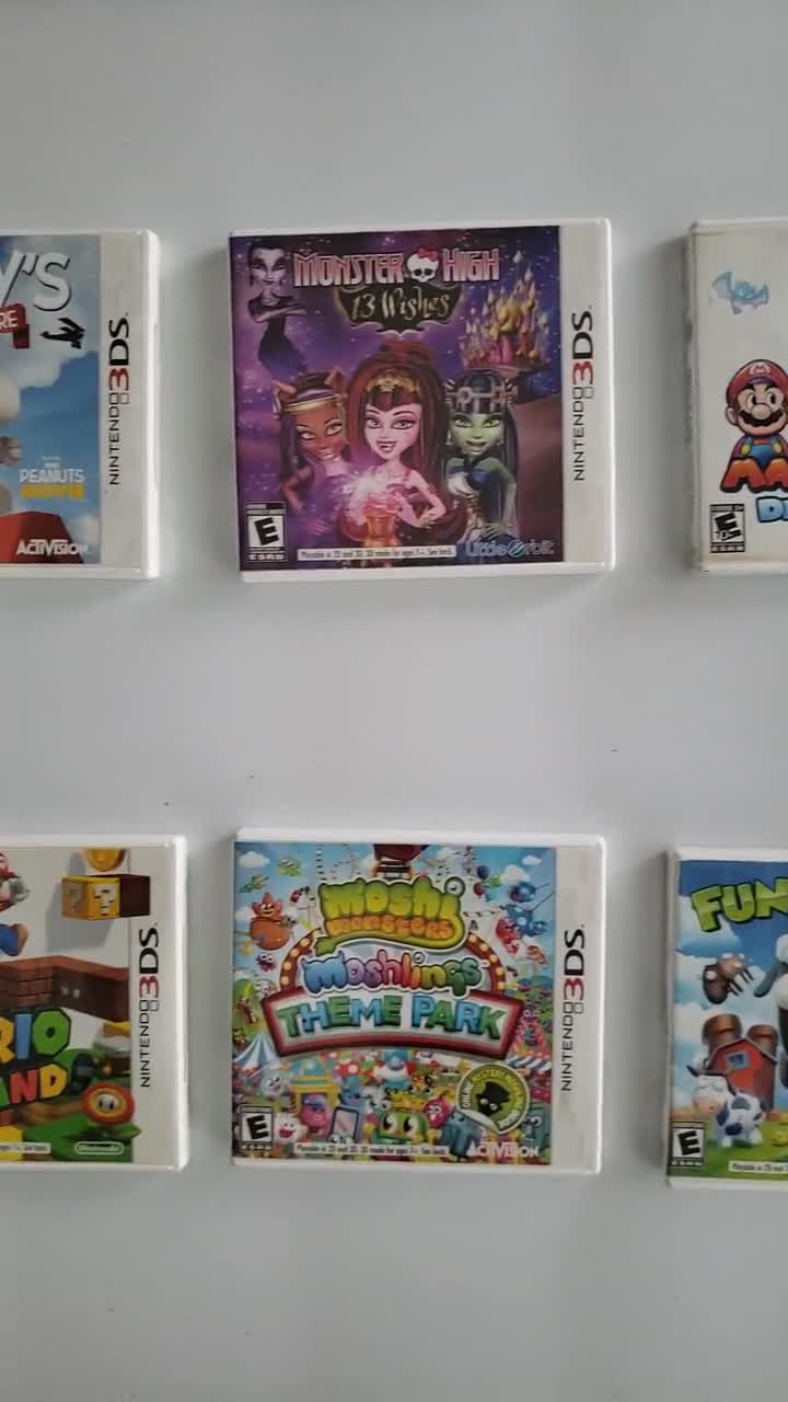 Authentic Nintendo 3DS Games - Etsy